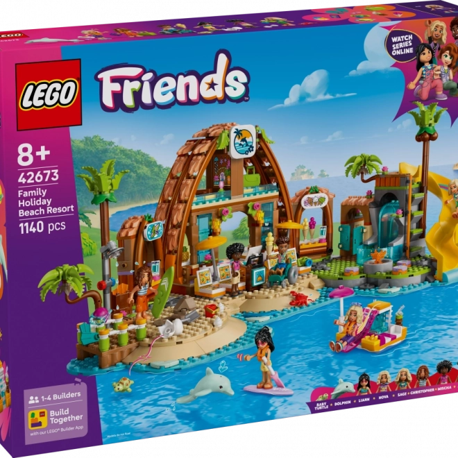 LEGO Friends Rodinná dovolená u pláže