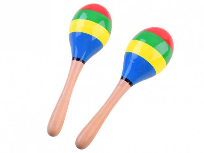 Dřevěný hudební set pro děti 4v1