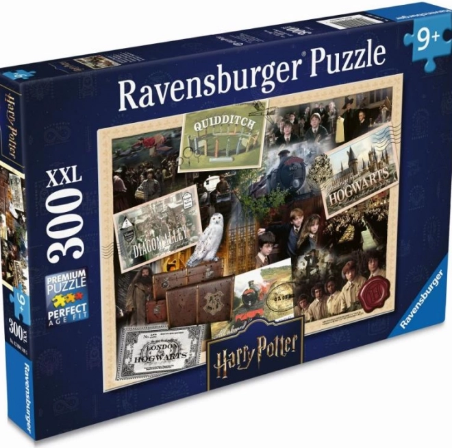 Puzzle HARRY POTTER Kouzelný svět 300 dílků Ravensburger