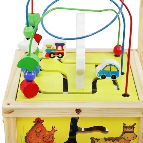 Dřevěný vozík pro děti - 6v1