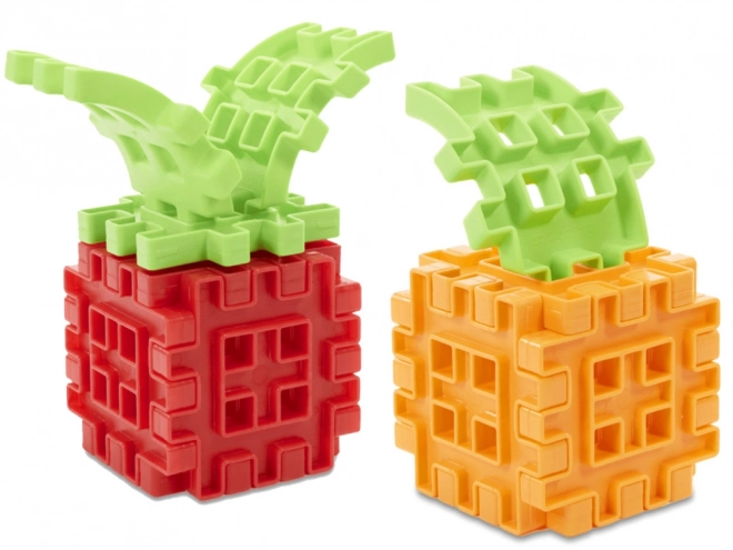 Little Tikes kreativní barevné kostky Wafle 60 ks s taškou