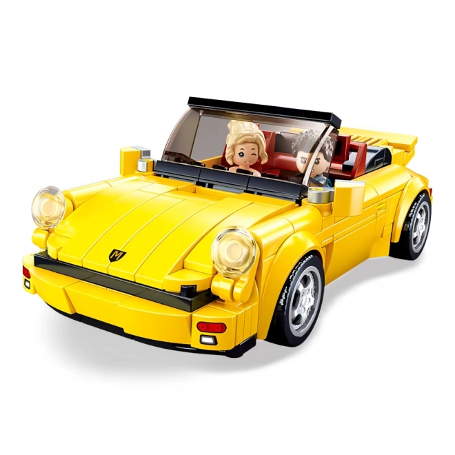 Žlutý sportovní vůz Sluban ModelBricks