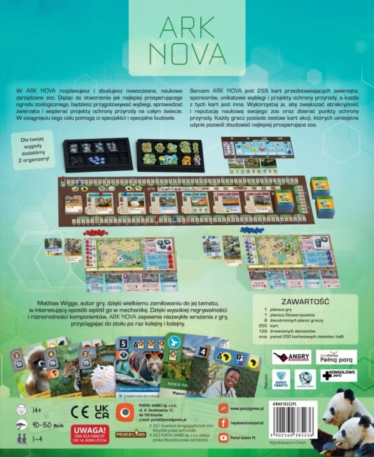 Ark Nova strategická desková hra