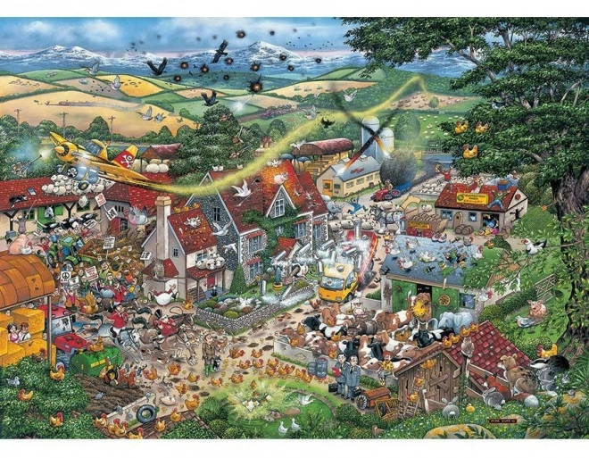 GIBSONS Puzzle Miluji farmaření 1000 dílků