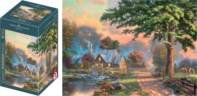 Dřevěné puzzle Schmidt Jednodušší časy II