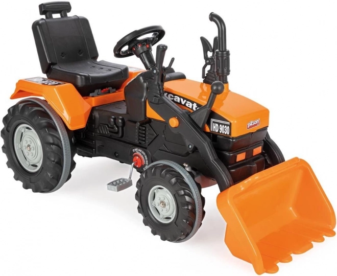 Pilsan Traktor na šlapky s lopatou XXL oranžový