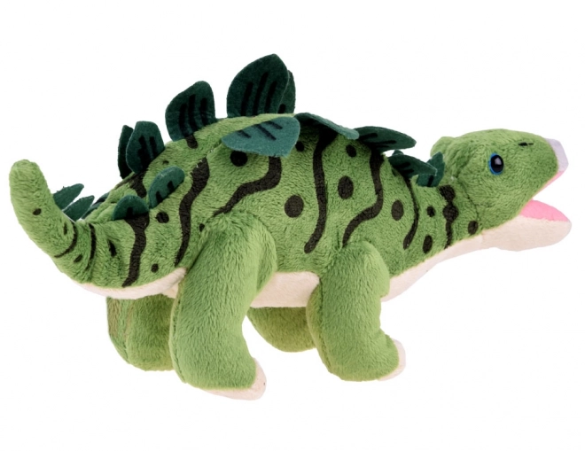 Plyšový dinosaurus stegosaurus zelený 30cm