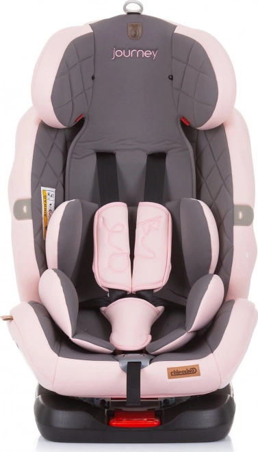 CHIPOLINO Autosedačka Journey otočná 360 Isofix 0-36 kg – Rose Water