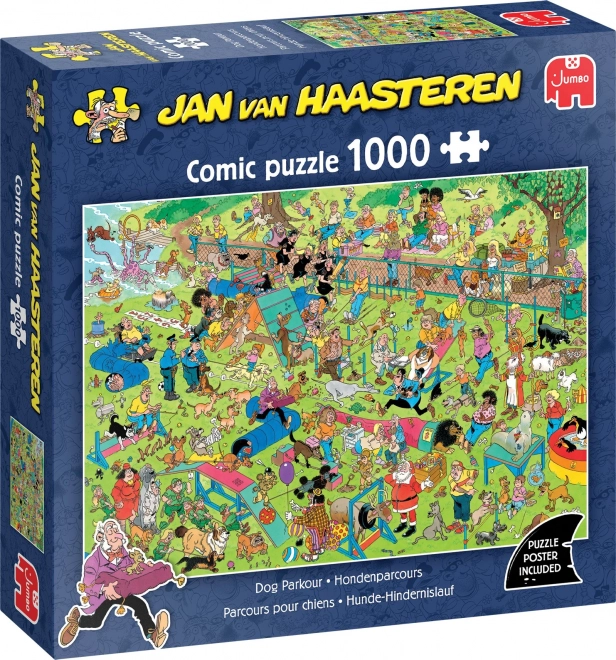 Puzzle Jan van Haasteren Psí park 1000 dílků