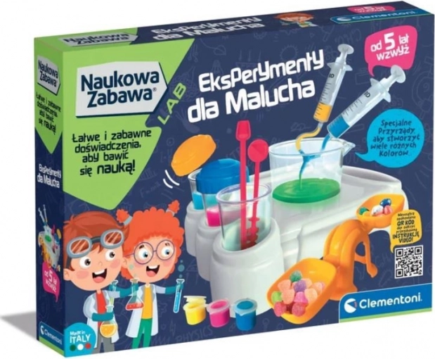 CLEMENTONI Naukowa zábava – experimenty pro nejmenší