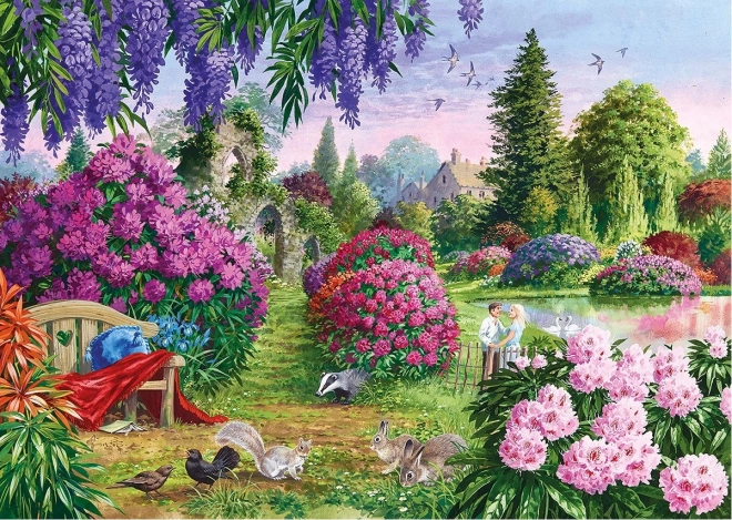 Gibsons Puzzle Flora a Fauna 4x500 dílků