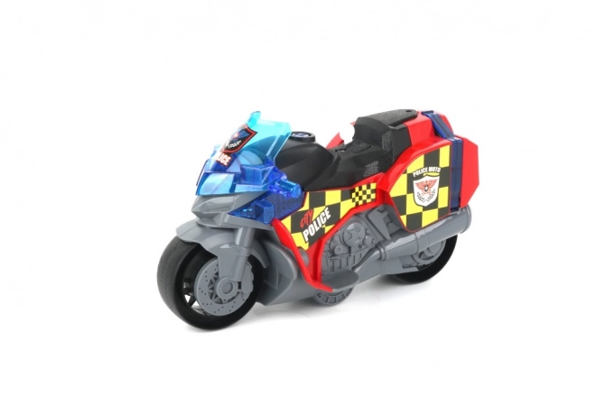 Hračka motorka s realistickými efekty
