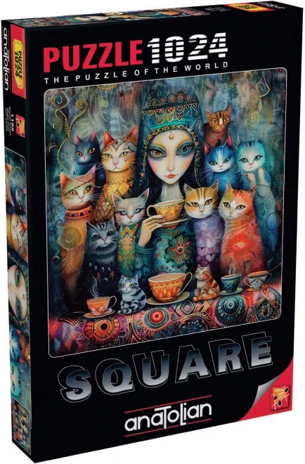 ANATOLIAN Čtvercové puzzle Magické oči 1024 dílků