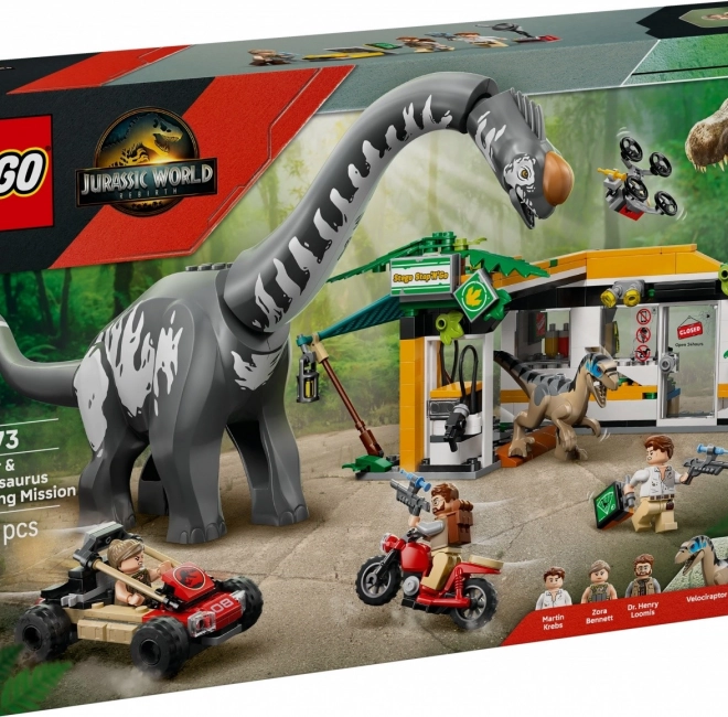 LEGO Jurassic World Na stopě titanosaura a raptora