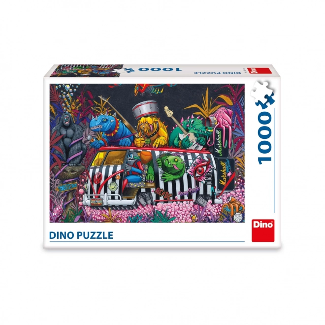 Puzzle příšerky na výletě