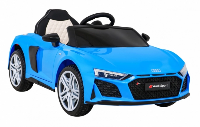 Audi R8 LIFT Bateriové auto + dálkové ovládání + EVA kola + MP3 + LED – Modré