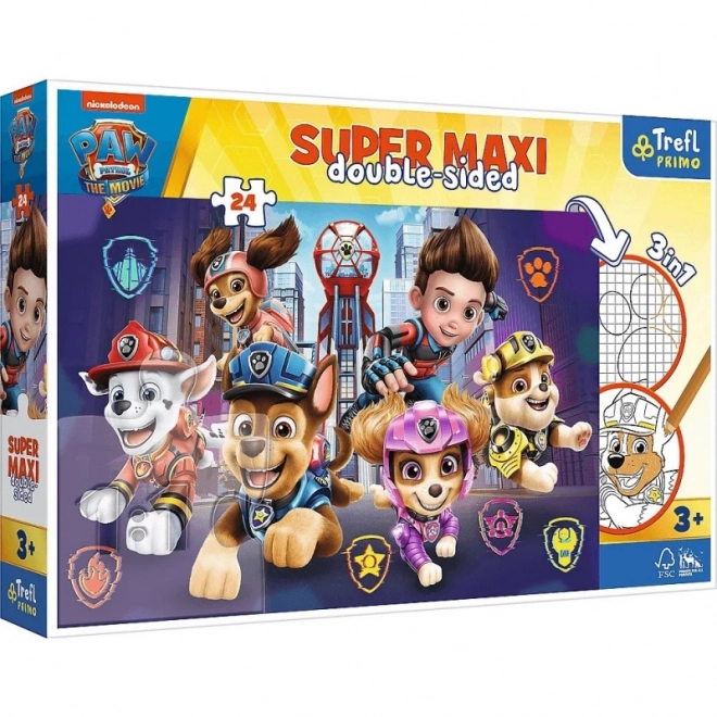 Puzzle 24 dílků SUPER MAXI Nová výzva Tlapková patrola