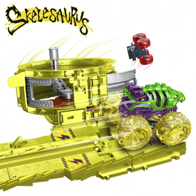Hot Wheels Monster trucks power smashers dráha masivní destrukce