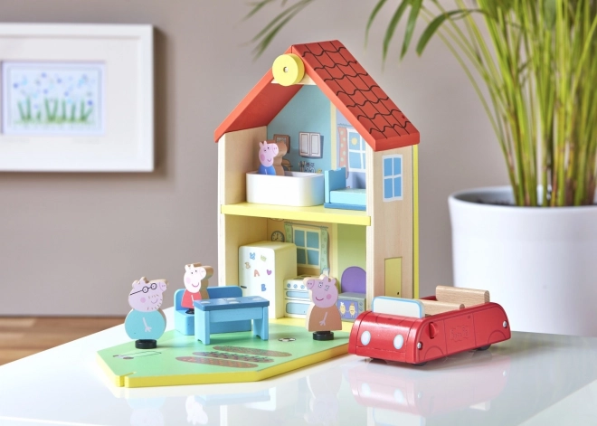 Dřevěný domeček Prasátko Peppa