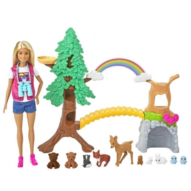 Herní set Barbie průvodkyně divočinou