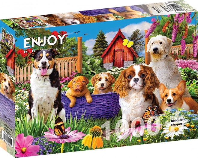 Enjoy Puzzle Štěněcí hlídka 1000 dílků