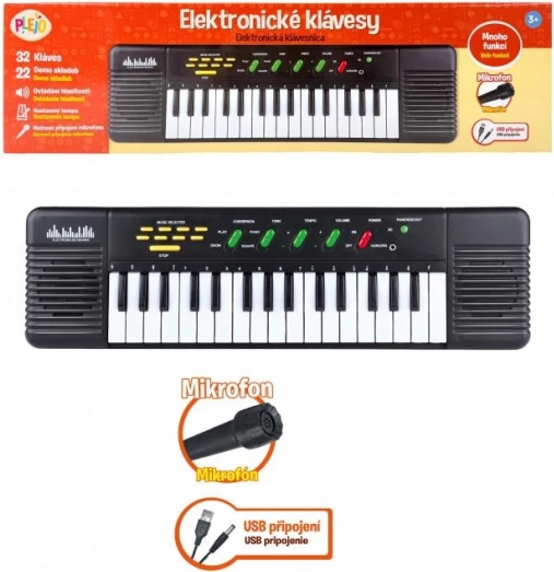 Plejo elektronické klávesy pro děti