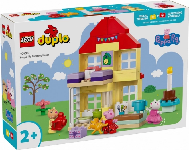 Kostky DUPLO Peppa Pig Narozeninový domek Peppy