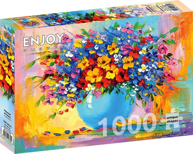 Puzzle Květinová kytice 1000 dílků