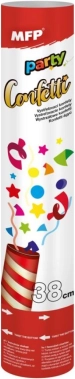 Vystřelovací papírové konfety 38 cm