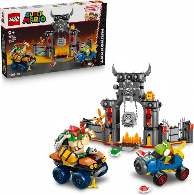 Stavebnice Mario Kart - Bowser a jeho hrad
