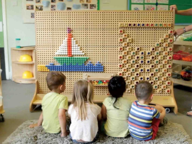 Wolně stojící kreativní vědecká tabule STEM Masterkidz
