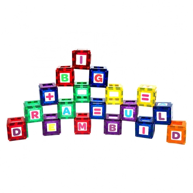 Magnetické stavebnice pro děti Playmags 80 ks