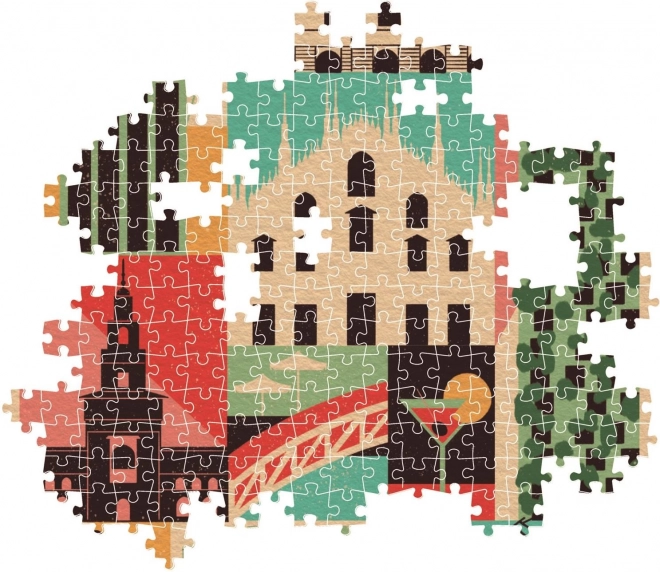 CLEMENTONI Puzzle Style in the City: Miláno 1000 dílků