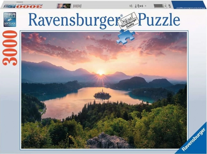 Ravensburger puzzle Jezero Bled Slovinsko 3000 dílků