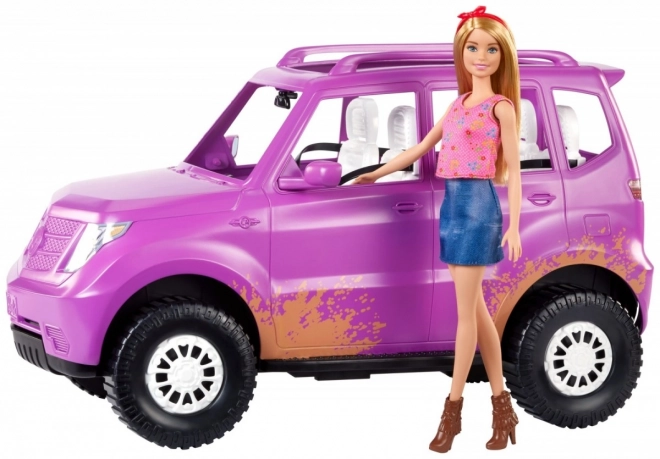 Barbie SUV s Panenkou