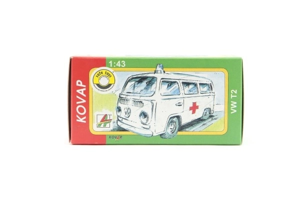 Kovap retro sanitka VW 1:43