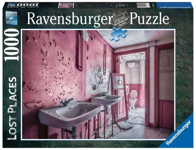 RAVENSBURGER Puzzle Ztracená místa: Růžové sny 1000 dílků