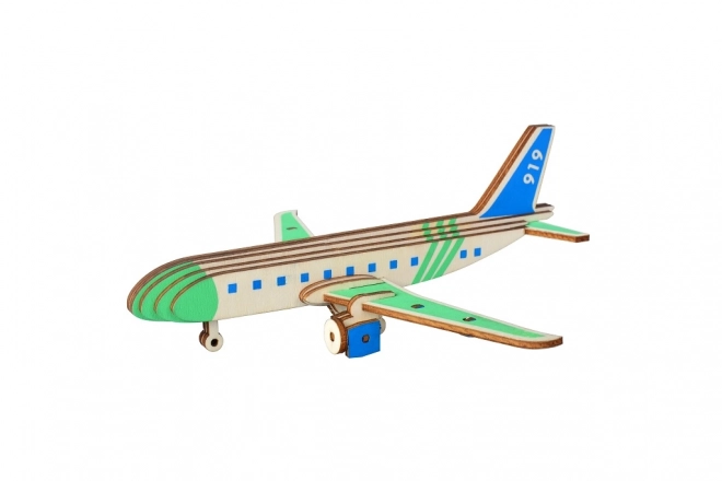 Dřevěné 3D puzzle Dopravní letadlo