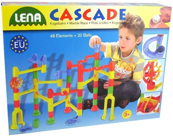 Barevná kuličková dráha pro děti LENA