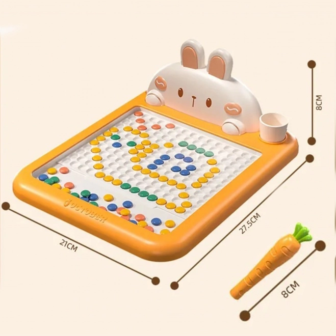 Magnetická kreslicí tabule WOOPIE MagPad králík a mrkev