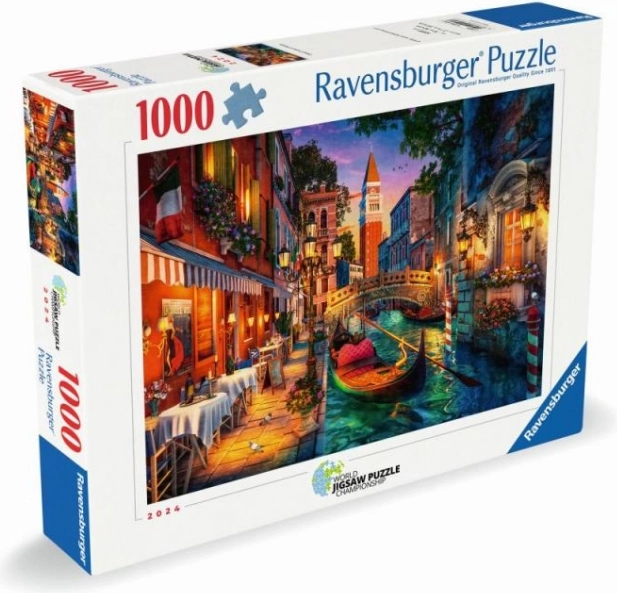 Noční Benátky puzzle 1000 dílků RAVENSBURGER