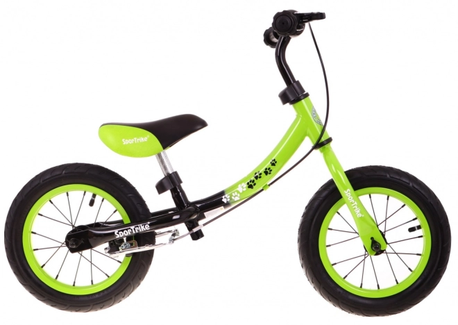 Dětské krosové kolo Boomerang SporTrike + variabilní uspořádání rámu – Zelené