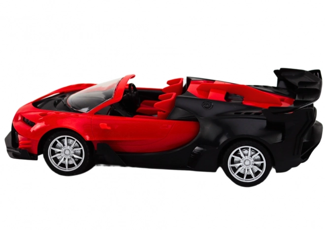 Sportovní auto na dálkové ovládání 1:18 Červené