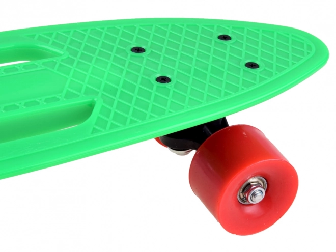 Dětská lehká děrovaná skateboardová fiska – Zelená