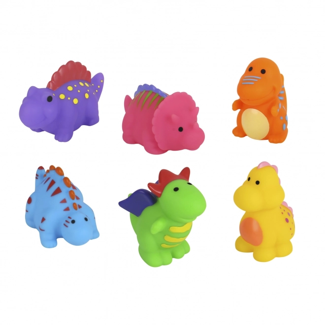 Dřevěné edukativní kostky s figurkami dinosauři