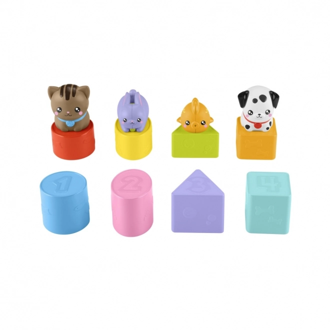Fisher Price Vkládačka se zvířátky HTW93