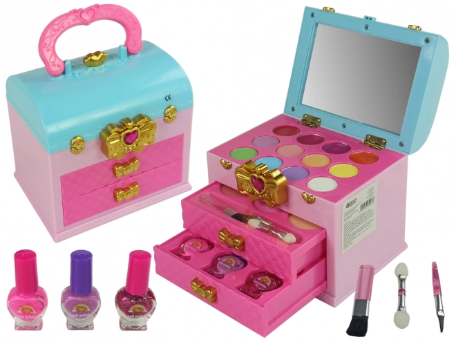 Makeup Beauty Set Toaletní skříňka Pink Bow