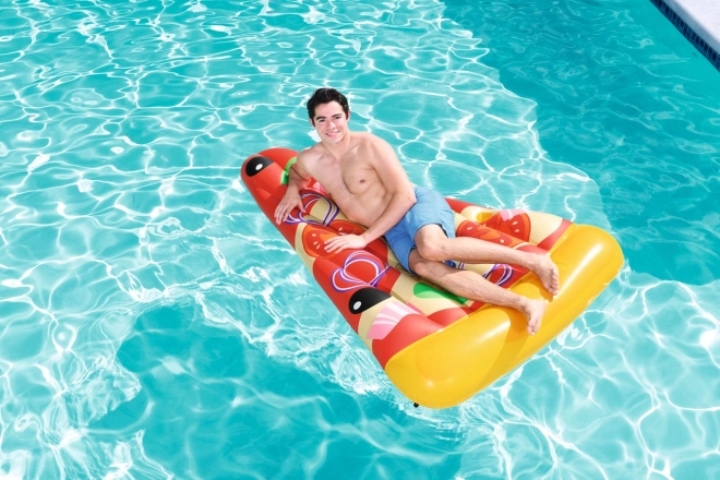 Nafukovací lehátko - pizza, 188 x 130 cm