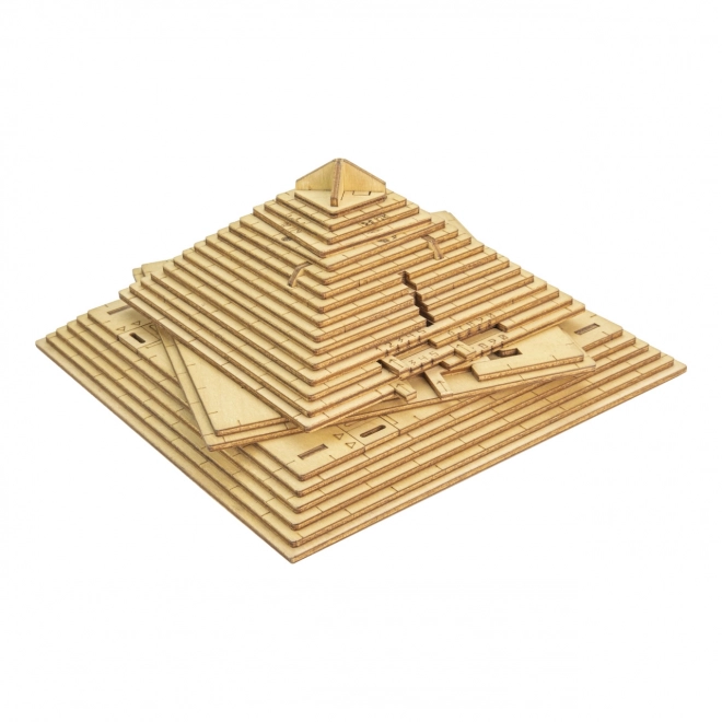 EscapeWelt 3D dřevěná mechanická skládačka hlavolamu Pyramida