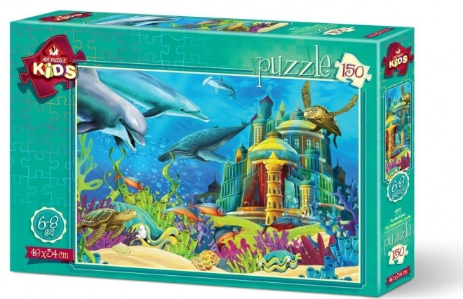 ART PUZZLE Puzzle Podvodní hrad 150 dílků